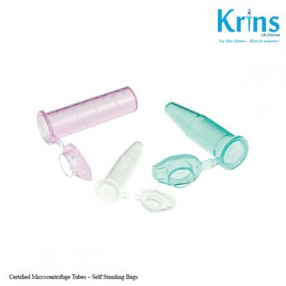 Certified Microcentrifuge Tubes – Self Standing Bags