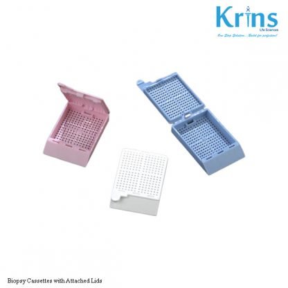 Biopsy Cassettes with Attached Lids