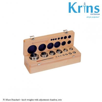 f1 mass standard knob weights with adjustment chamber, sets