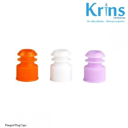 flanged plug caps 06 krins life sciences