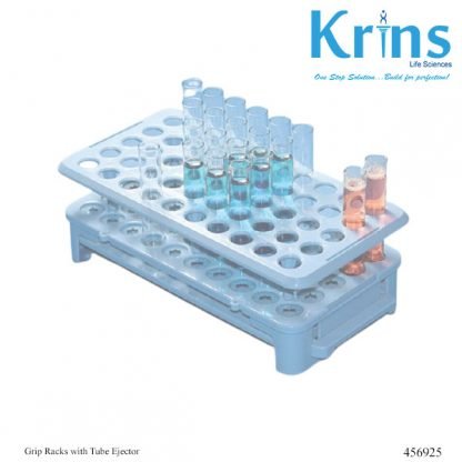 grip racks with tube ejector 456925 krins life sciences