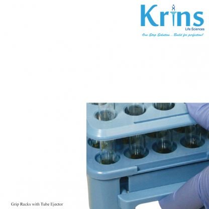 grip racks with tube ejectors krins life sciences