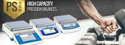 High capacity precision balances