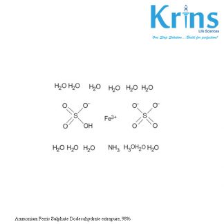 ammonium ferric sulphate dodecahydrate extrapure, 98%