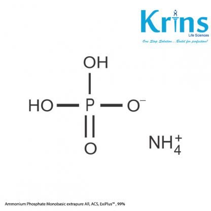 ammonium phosphate monobasic extrapure ar, acs, exiplus™ , 99%