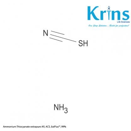 ammonium thiocyanate extrapure ar, acs, exiplus™, 99%