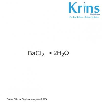 barium chloride dihydrate extrapure ar, 99%