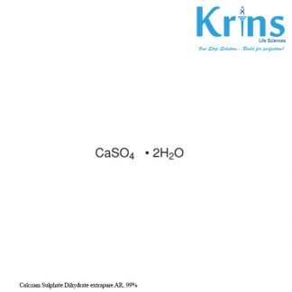 calcium sulphate dihydrate extrapure ar, 99%
