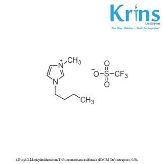 1 butyl 3 methylimidazolium trifluoromethanesulfonate (bmim otf) extrapure, 95%