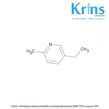 1 ethyl 1 methylpyrrolidinium bis(trifluoromethylsulfonyl)imide (emp tfsi) extrapure, 99%