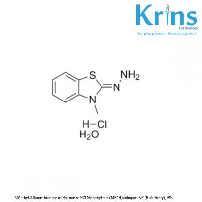 3 methyl 2 benzothiazolinone hydrazone hcl monohydrate (mbth) extrapure ar (high purity), 99%