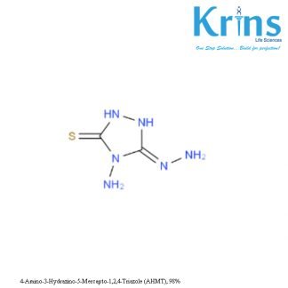 4 amino 3 hydrazino 5 mercapto 1,2,4 triazole (ahmt), 98%