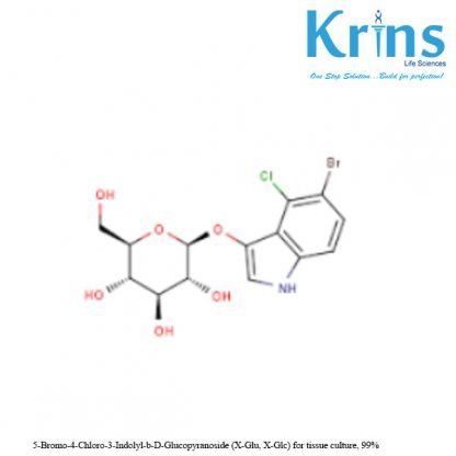 5 bromo 4 chloro 3 indolyl b d glucopyranoside (x glu, x glc) for tissue culture, 99%
