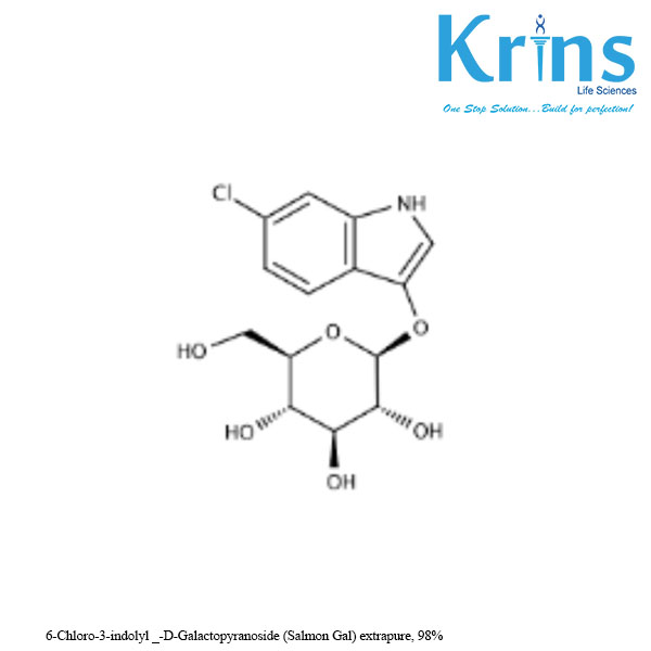 6-Chloro-3-indolyl _-D-Galactopyranoside (Salmon Gal) extrapure, 98% 6 chloro 3 indolyl d galactopyranoside (salmon gal) extrapure, 98%