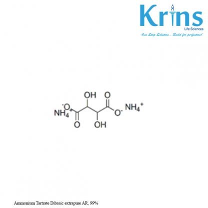 ammonium tartrate dibasic extrapure ar, 99%