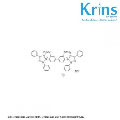 blue tetrazolium chloride (btc, tetrazolium blue chloride) extrapure ar
