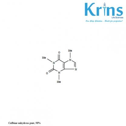 caffeine anhydrous pure, 98%