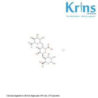 calcium alginate ex. brown algae pure 18% ash, 15% moisture