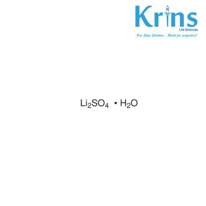 lithium sulphate monohydrate extrapure ar, 99%