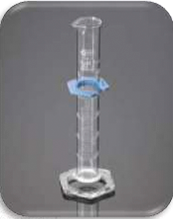 Measuring Cylinder Hex Base, ASTM Class-A
