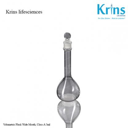 volumetric flask wide mouth, class a