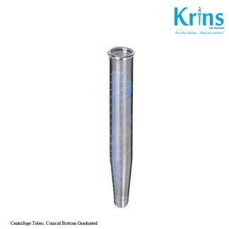 centrifuge tubes, conical bottom graduated