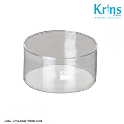 dishes, crystallizing, without spout