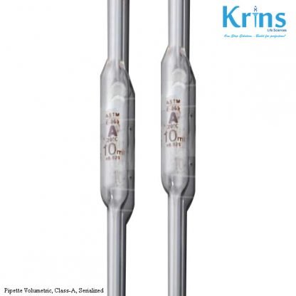 pipette volumetric, class a, serialized