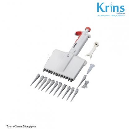 twelve channel micropipette