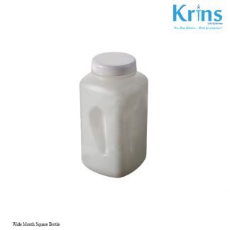 wide mouth square bottle