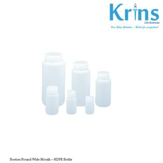 boston round wide mouth–hdpe bottle