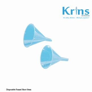 disposable funnel short stem