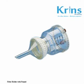 filter holder with funnel