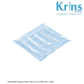 individually wrapped pipette tips in a peel off pouch–sterile