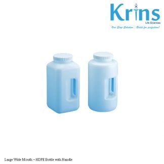 large wide mouth–hdpe bottle with handle