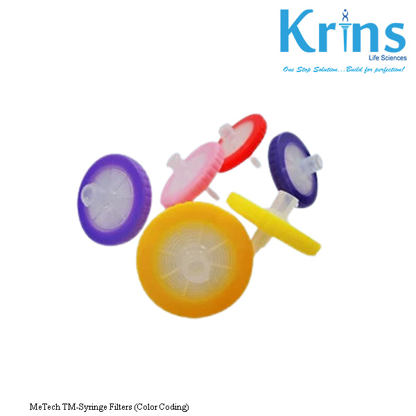 MeTech TM-Syringe Filters (Color Coding) metech tm syringe filters (color coding)