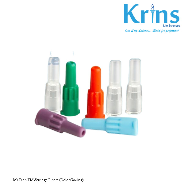 MeTech TM-Syringe Filters (Color Coding) metech tm syringe filters (color coding)