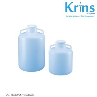 wide mouth carboy with handle