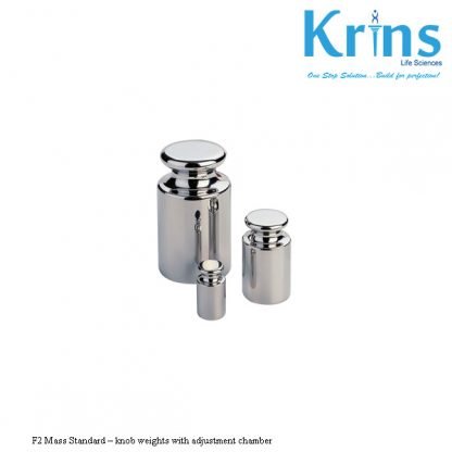 f2 mass standard knob weights with adjustment chamber